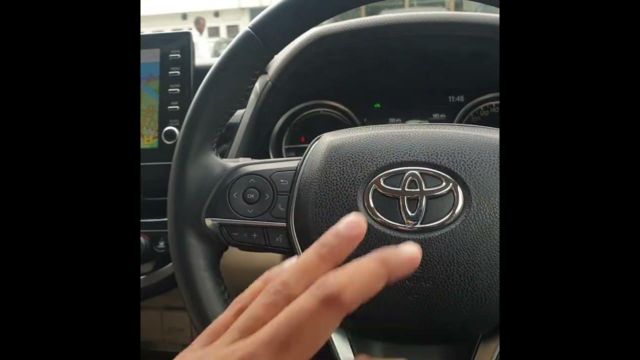 How to turn On or Off Parking Sensors in New Toyota Camry| Front & Rear
