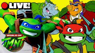 🔴 LIVE: Teenage Mutant Ninja Turtles' Best Animal Scenes! | TMNT