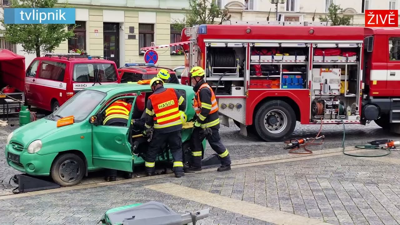 Oslavy 70 let profesionálních hasičů v Přerově - 21.6.2023 - živý přenos 2