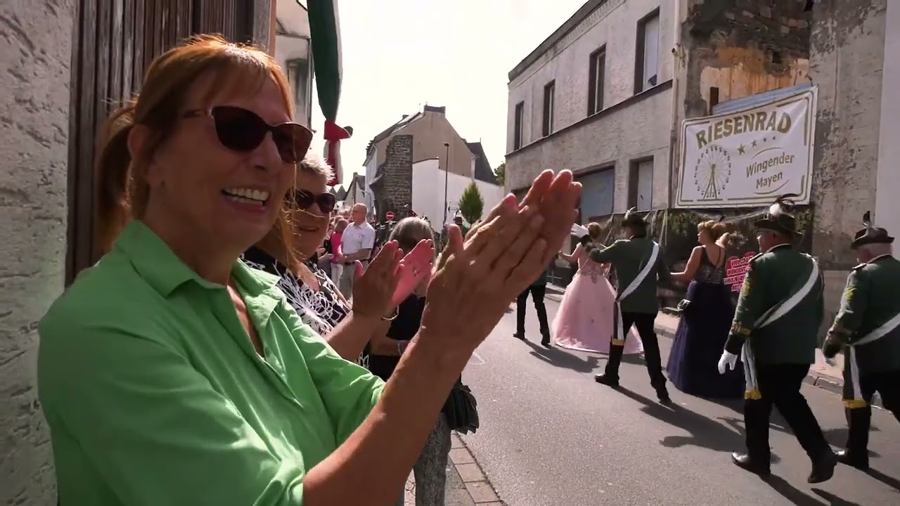 #Bundesfest2023 in #Mayen - so fröhlich feiert die Schützenfamilie