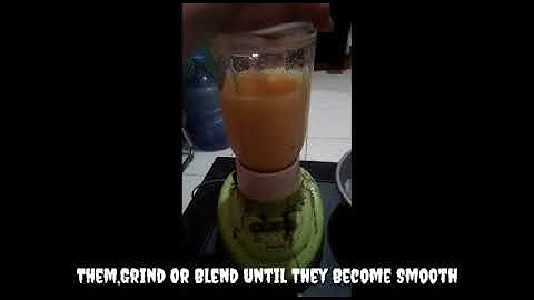 PROCEDURE TEXT - HOW TO MAKE AN ORANGE JUICE