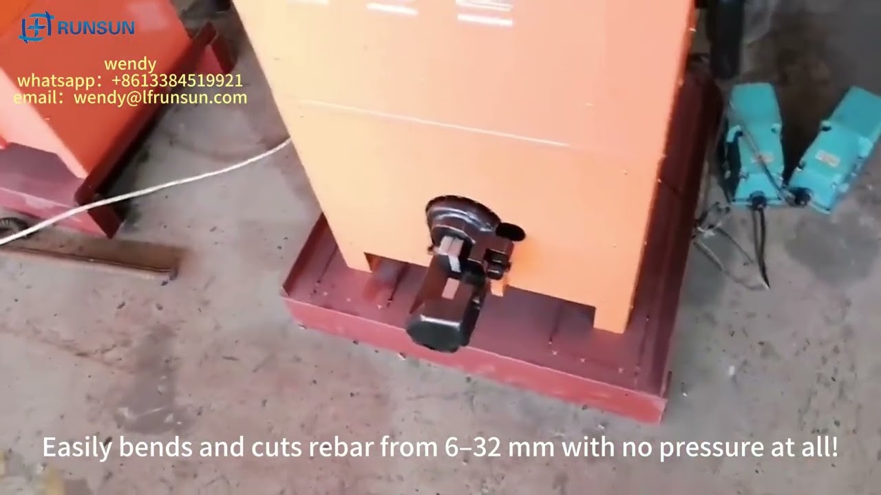 RBC 32 Benchtop Rebar Bending And Cutting Machine