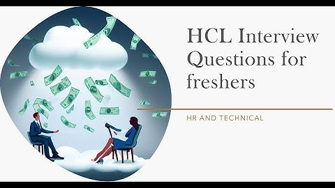 Cracking HCL Interviews: Tips, Questions, and Answers for Freshers