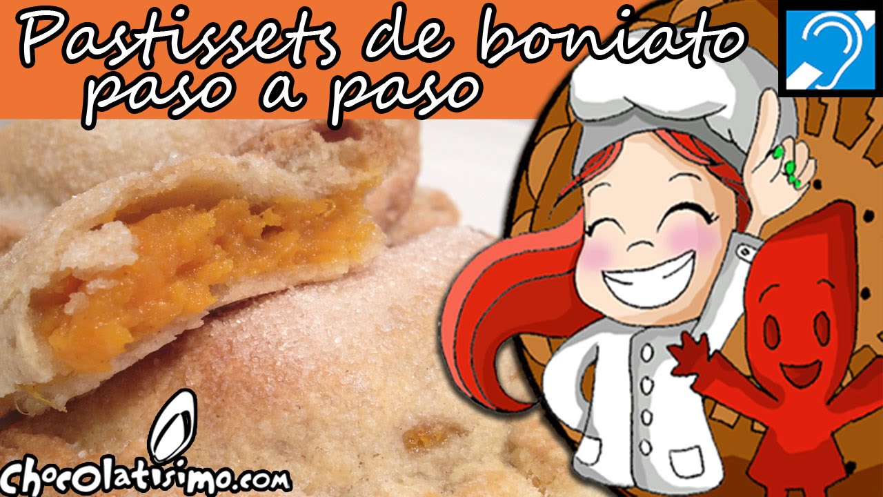 Empanadillas dulces de boniato (pastissets de boniato) Valencia - Chocolatisimo