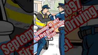 The World’s First Drunk Driving Arrest September 10, 1897 #history #viralvideo The World’s First Drunk Driving Arrest September 10, 1897 #history #viralvideo