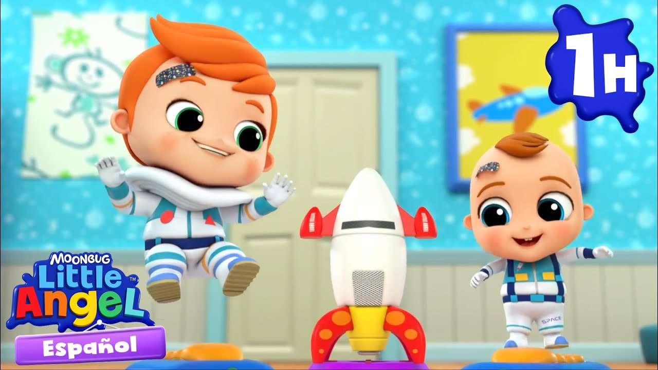 ¡Saltamos en la cama! 🛏️| Caricaturas | Canciones Infantiles🎵| Little Angel Español