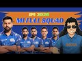 MUMBAI INDIANS FULL SQUAD🏏💙|| INDIAN PREMIER LEAGUE 2026||KAAFIFILMYHAI||#ipl #ipl2026 #mi