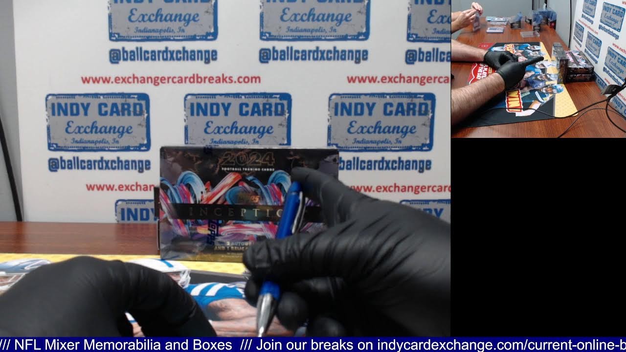 Exchanger Card Breaks - Live Stream - 4/4/2025 - NFL Box and Mem Mixer