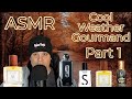 ASMR Five Fall and Winter Gourmand Fragrances (whispered) Part 1 2023