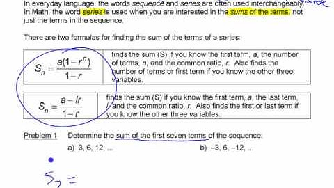PM12 - 10.2 Geometric Series - part 1