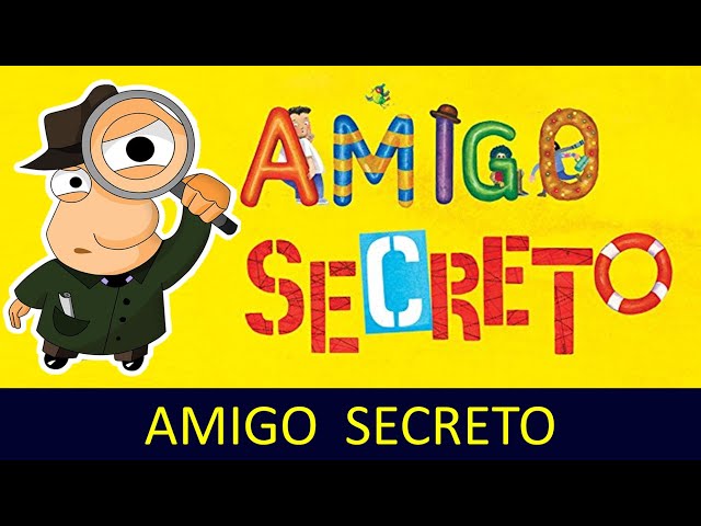 Amigo Secreto -  HistóriaInfantil/LivroAnimado/AudioLivro/DesenhoAnimado/ContosInfantis/Historinhas  