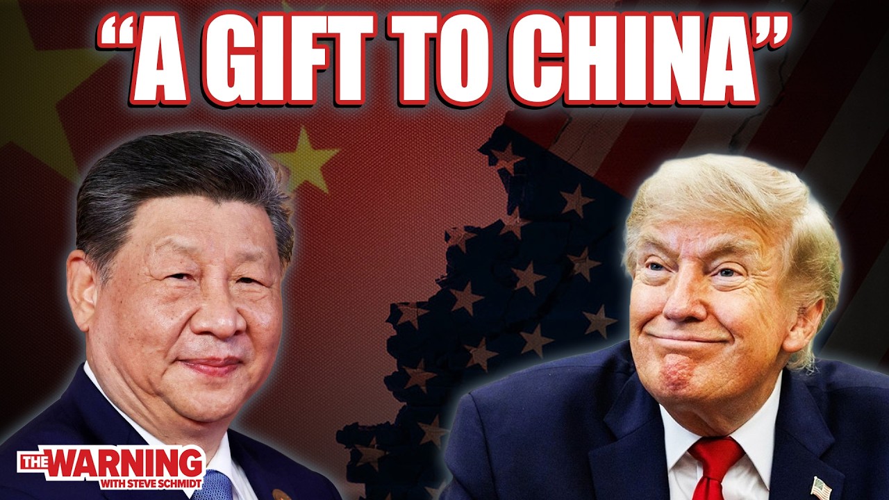 Trump Just Sent China a Dangerous Message | Steve Schmidt