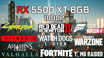 AMD Radeon RX 5500 XT 8GB Test in 9 Latest Games in 2021