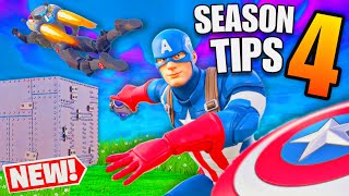 Top 10 Tips in SEASON 4 of Fortnite