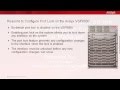How to Configure Port Lock on the Avaya VSP9000 using Enterprise Device Manager