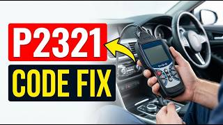 How To Fix P2321 Code - Ignition Coil H Low - P2321 Engine Misfire