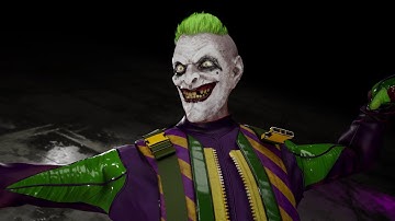 "Joker beyond" 3D character fan art