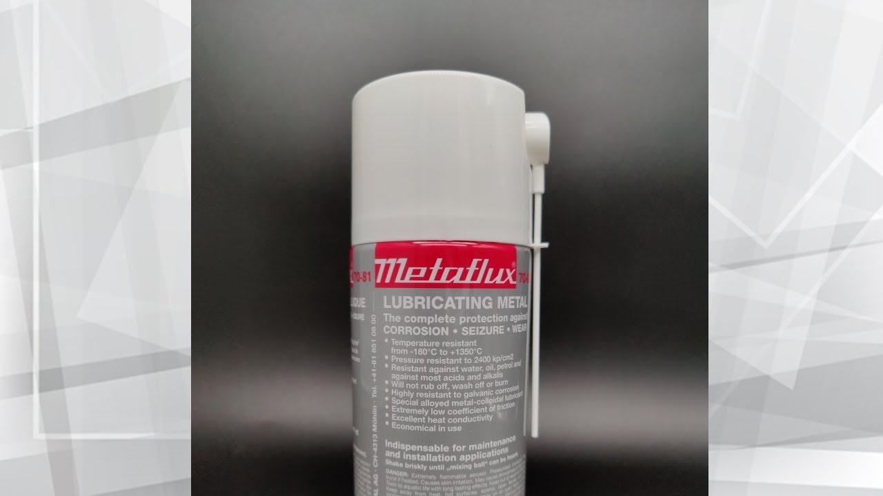 70-81 Metaflux Gleitmetall Lubricating Metal Spray - Amazaing!  