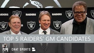 The raiders fired gm reggie mckenzie on monday and now are in search
of finding a replacement 2019. currently, shaun herock is filling as
i...