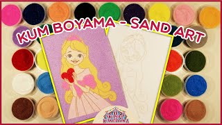 Kalpli Prenses Kum Boyama Seti | Sand Painting Set - How to Make Sand Art?