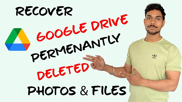 How to recover deleted photos from google photos after 1 year