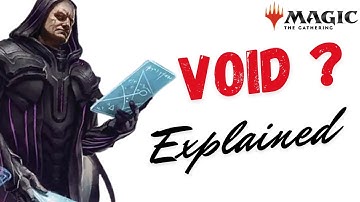 Magic the gathering Keyword abilities explained: how does "VOID" work ? - EDGE OF ETERNITIES MTG