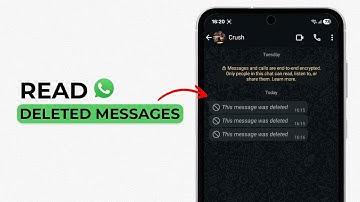 Hoe lees ik verwijderde WhatsApp-berichten?