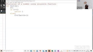 BCA AKU 1ST SEM. : PYTHON PROGRAMMING (MWF - 11.30AM TO 1PM)
