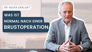 Was Ist Normal Nach Einer Brust Op? - Dr. Med. Patrick Bauer, Experte Für Brustoperationen München