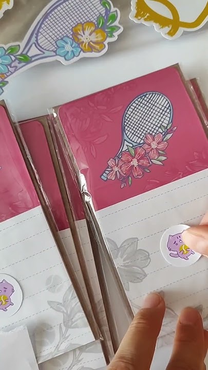 упаковываю магнитные блокноты #теннис #блокнот #мерч #творчество # ...