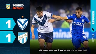 VÉLEZ 1 - 1 ATLÉTICO TUCUMÁN | Resumen del partido | #TorneoBetano 2024