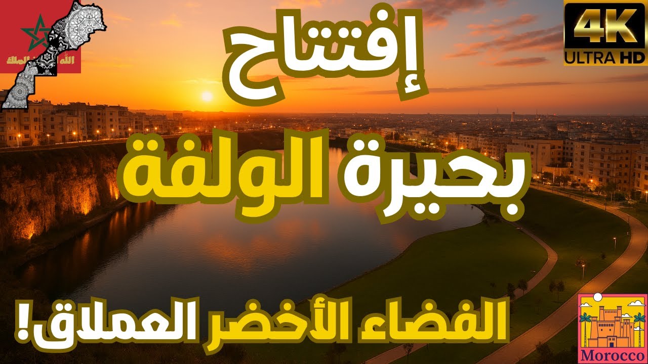 افتتاح بحيرة الولفة بمساحة خضراء ضخمة! 😍 🌿