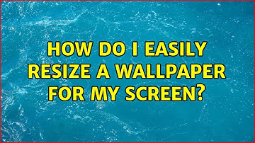 Ubuntu: How do I easily resize a wallpaper for my screen? (2 Solutions!!)