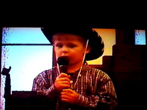 Paxton Brewer singing Brad Paisley The Old Rugged ...