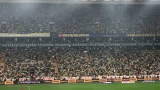 Fenerbahçe’nin muhteşem tribünü ve İrfan Can Kahveci’nin frikik golü! #irfancankahveci #fenerbahçe