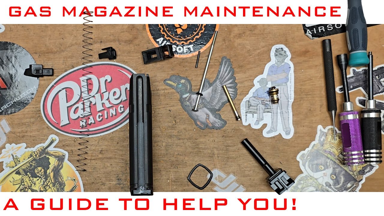 How To Maintain Your Airsoft Gas Magazines - A Better Way
