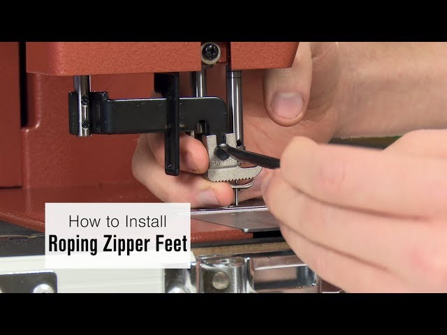 Left Zipper Foot for Ultrafeed® LS & Leatherwork®