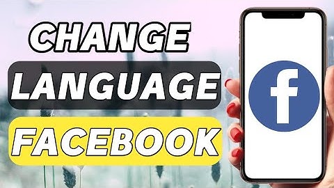 How to change language in facebook app | Arabic to English