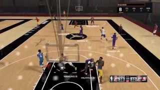 NBA 2K15 Raw Rec Center Footage - Legend 3 Center Near Flawless Game !