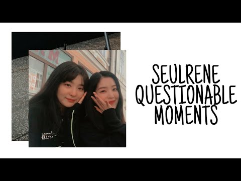 Seulrene questionable moments for 11:00 minutes straight
