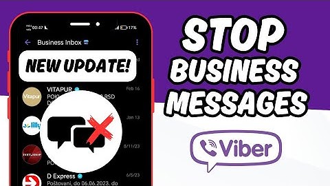 How to Stop Receiving Business Messages on Viber (New Update!)
