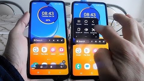 How to screenshot on samsung M04 (2 ways)