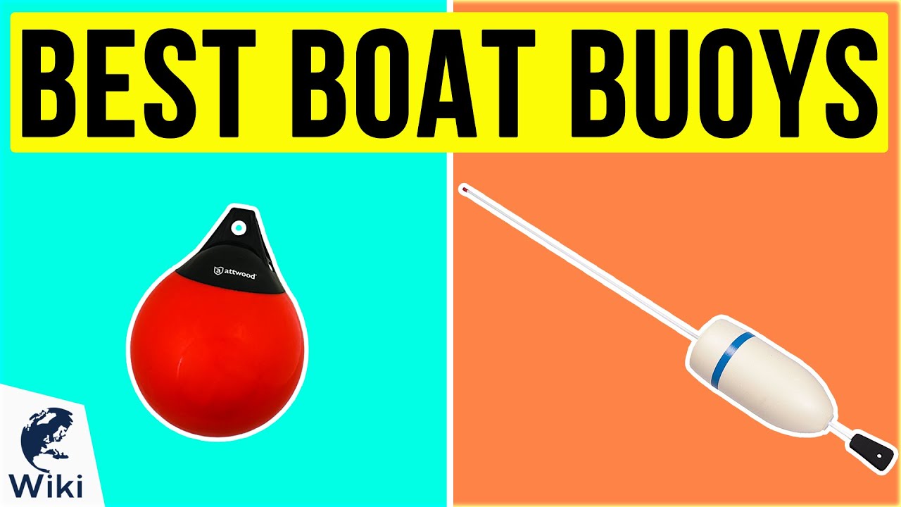 Orange 10 Dock Edge Inflatable Mooring Buoy 