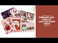 Simon Says Stamp Love You Beary Much | February 2021 | 6 Cards 1 Kit