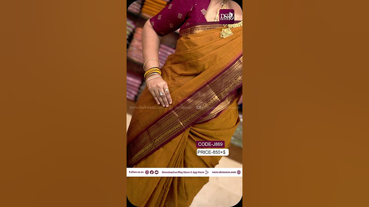 80’s count pure chettinadu cotton saree @ 850+$😊|Booking- 7200602017| www.dsrsarees.com
