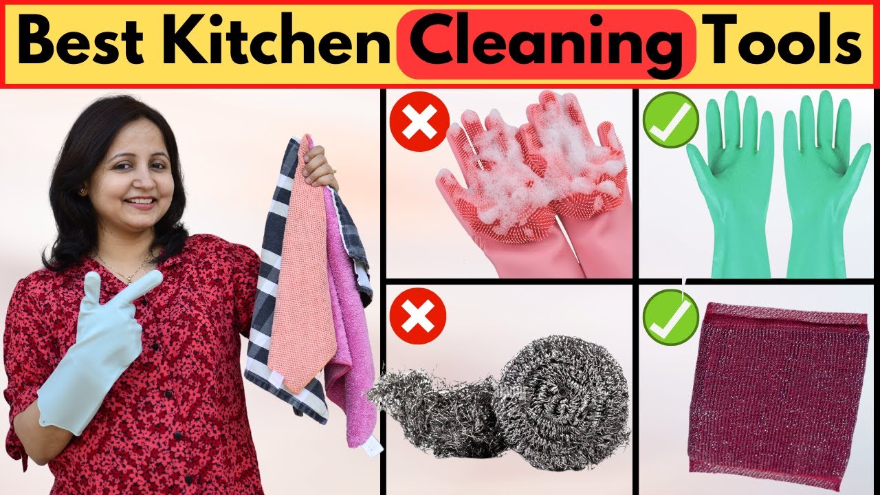 How to Select Cleaning Products | Best Cleaning Tools | Urban Rasoi