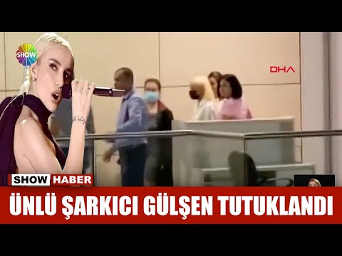 Ünlü şarkıcı Gülşen