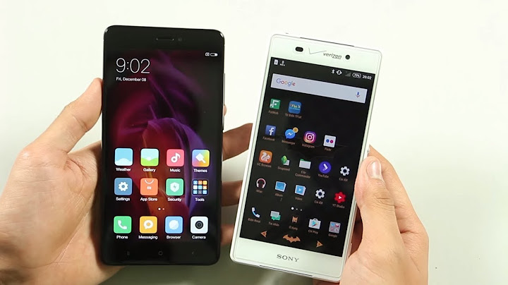 Sony z3v so sánh xiaomi redmi note 4 năm 2024