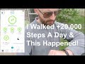 I Walked +20,000 Steps A Day & This Is What Happened!