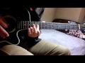 Naruto Shippuuden OP 7 - Toumei Datta Sekai guitar cover (overdub)